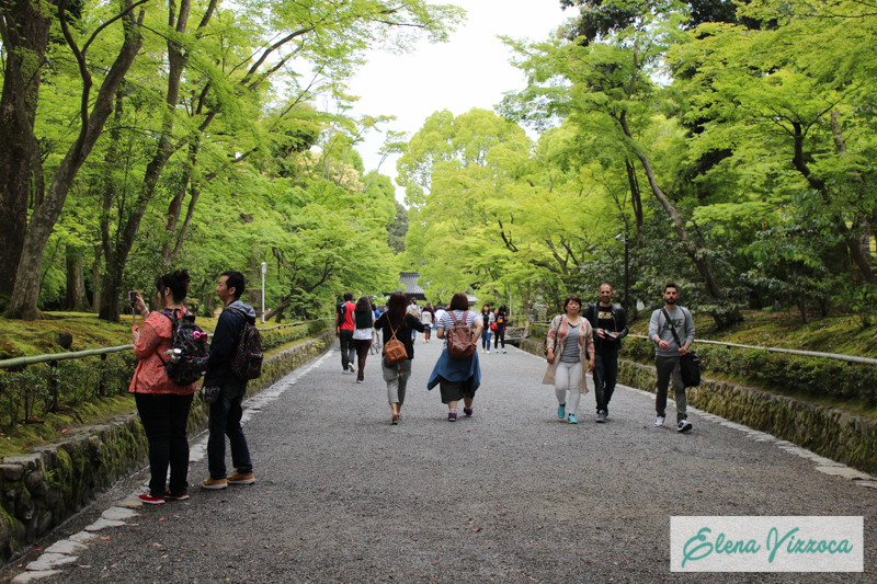Ingresso del parco del Kinkaku-ji