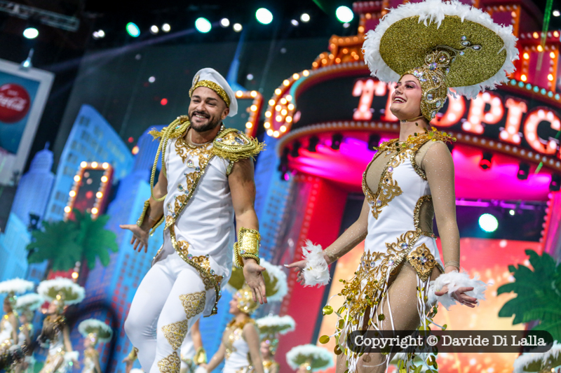Gruppi carnevaleschi durante il Gala de la Reina 2020