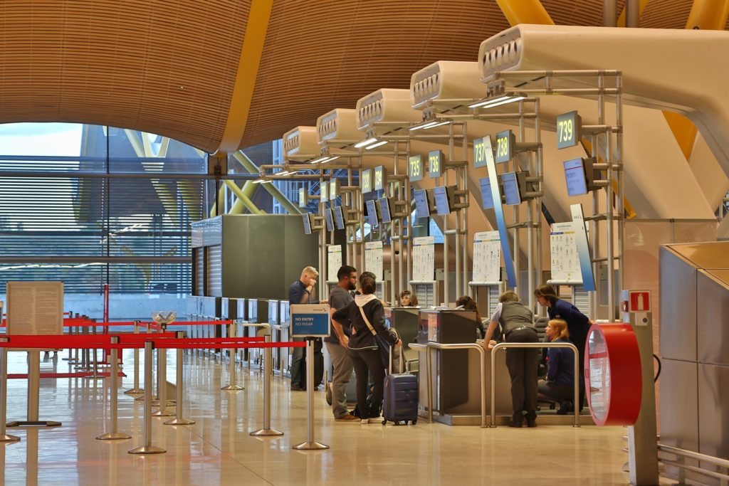 Check-in in aeroporto