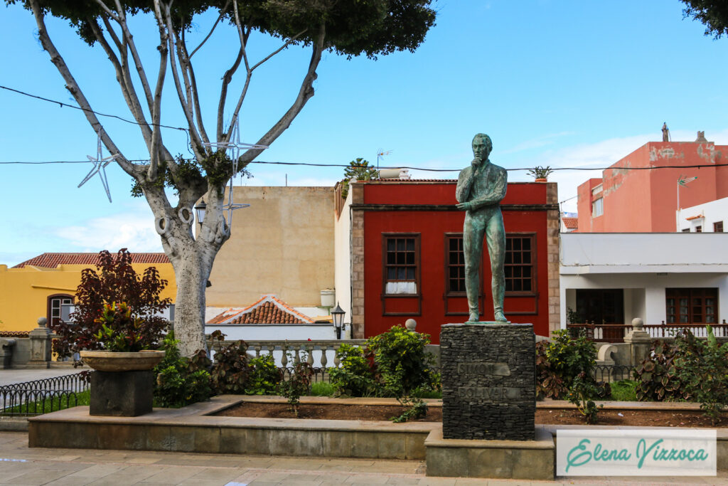Plaza de la Libertad situata nel cuore di Garachico.
