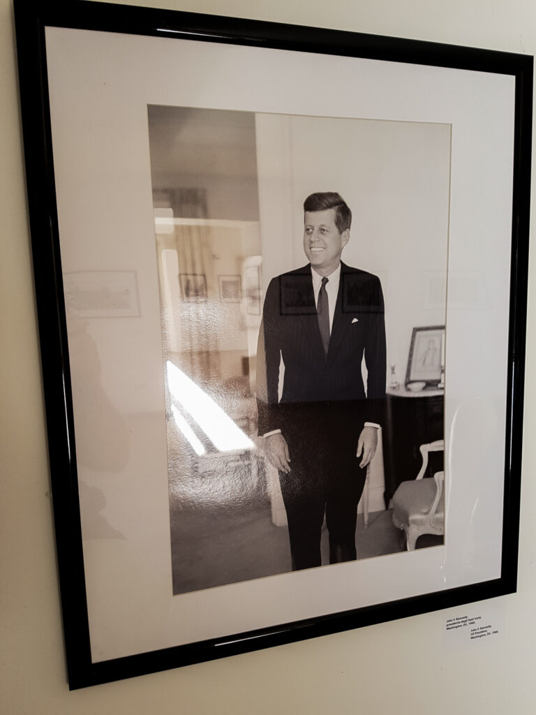 Presidente Kennedy, foto di Tony Vaccaro