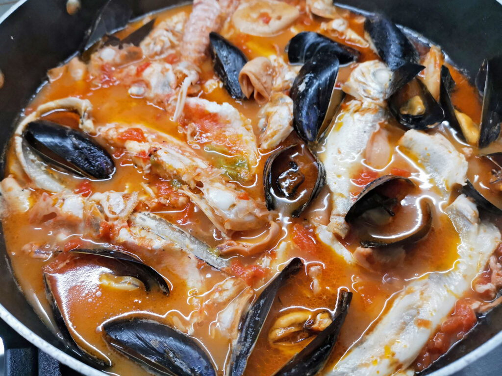 ‘U vredette: il brodetto di pesce o zuppa di pesce
