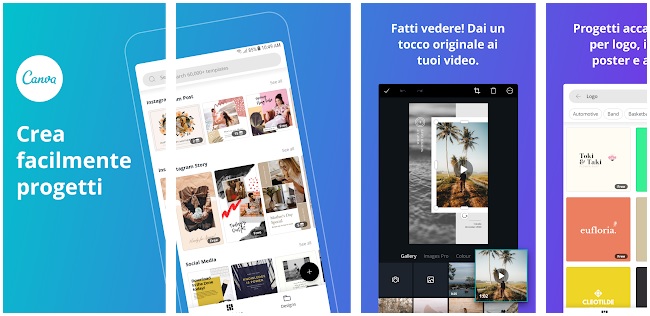 Canva ti aiuta a creare delle grafiche accattivati per i tuoi social