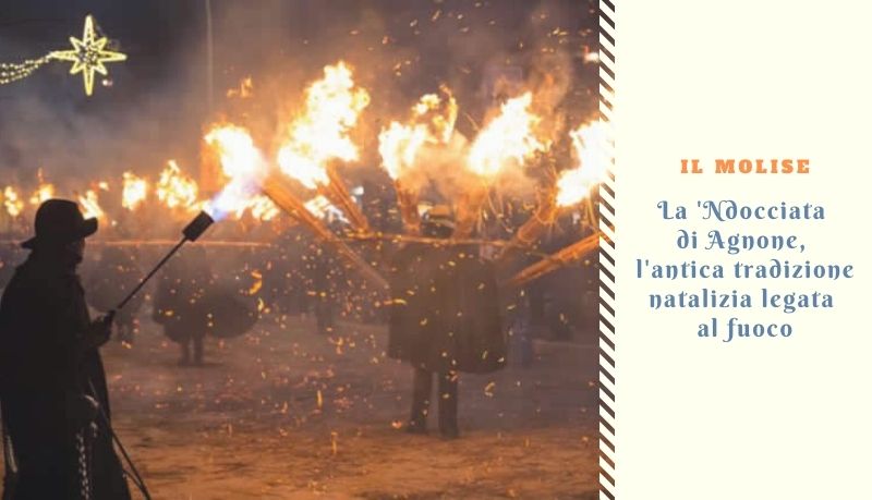La ‘Ndocciata di Agnone, l’antica tradizione natalizia legata al fuoco