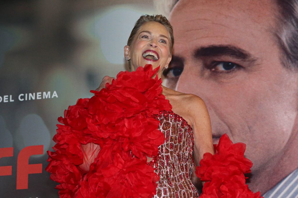 Sharon Stone sul red carpet del Torino Film Festival 2024. Foto di Elena Vizzoca