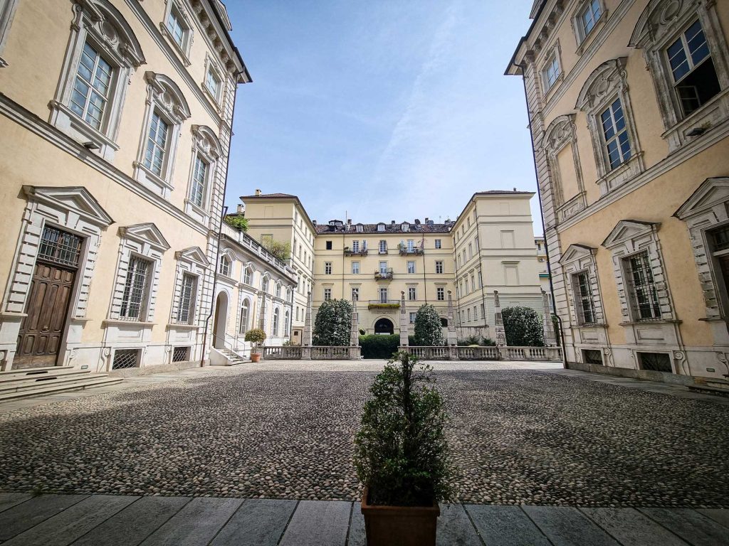 Cortile di Palazzo Graneri della Roccia